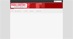 Desktop Screenshot of beesunited.org.uk